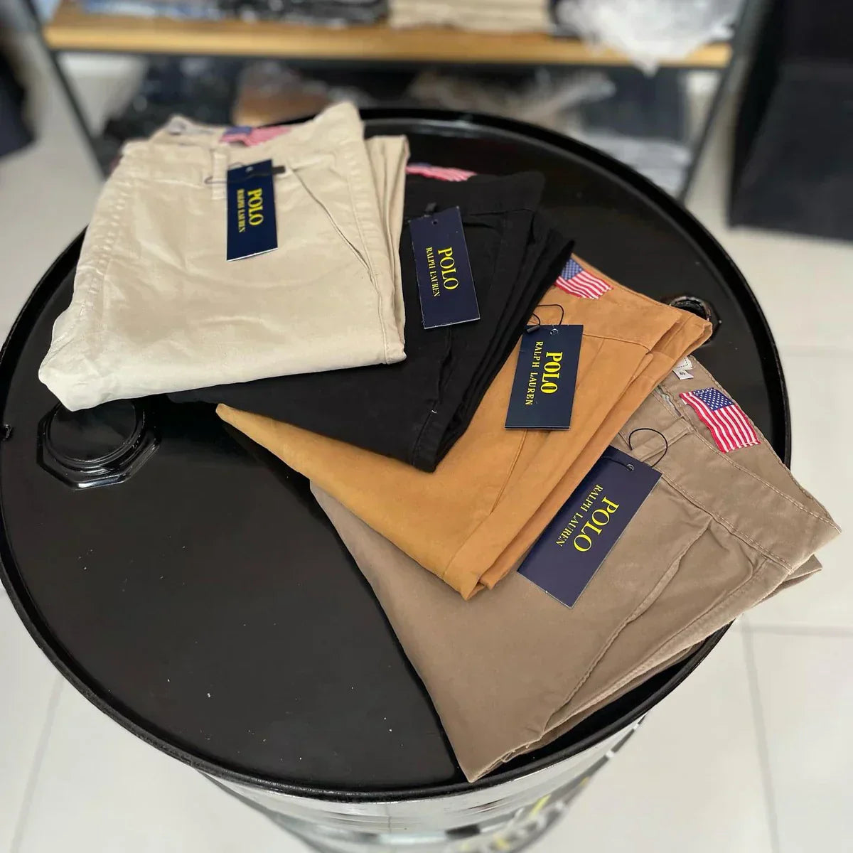 Kit 5 Unidades - Bermudas Masculina em Sarja RL - (OFERTA BLACK FRIDAY)