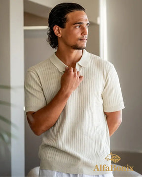 Camisa Polo Alfabonix Ribbed